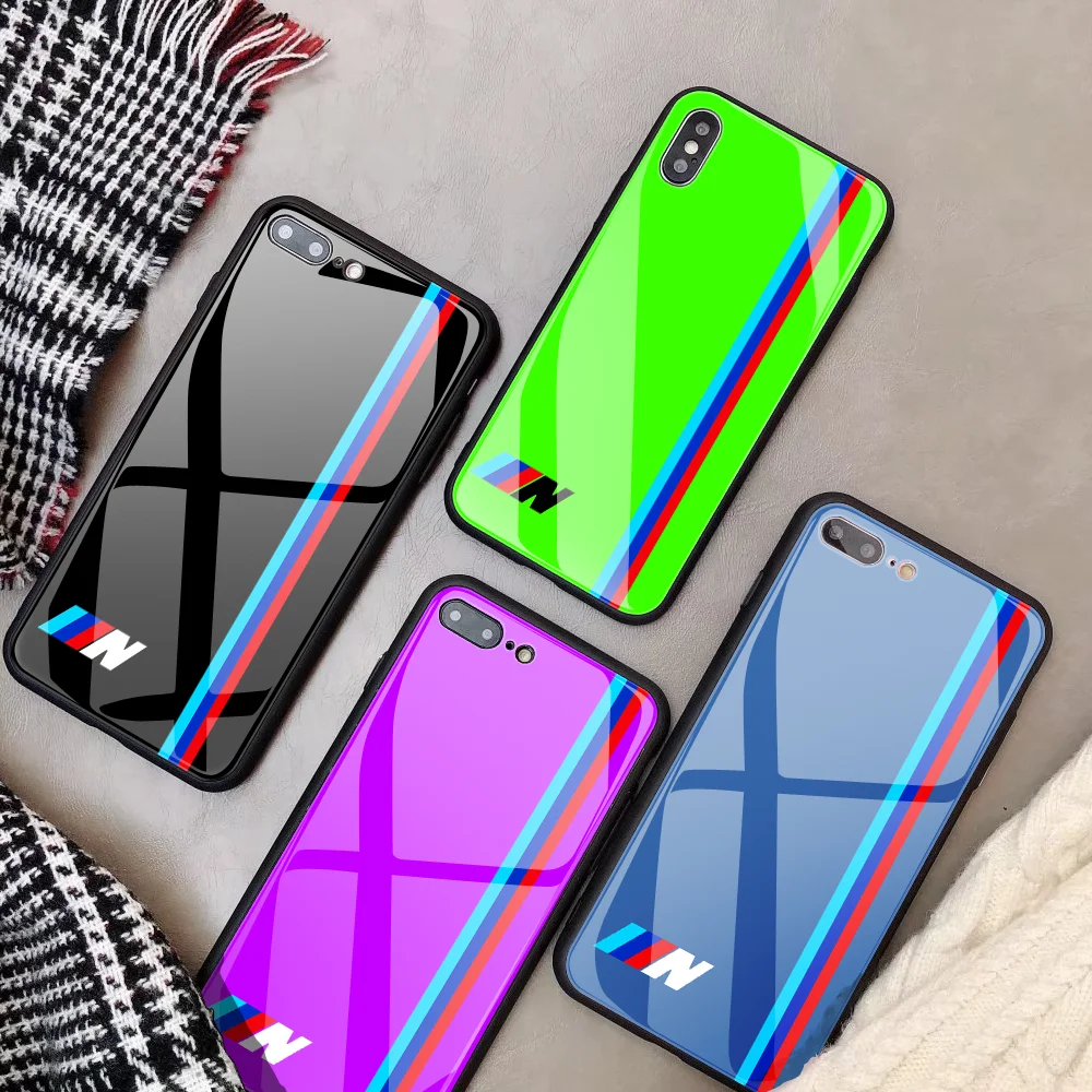 Luxury Tempered Glass Phone Case for Iphone 13 Pro Max MINI X Cool Brand Case for Iphone XS MAX XR 12Pro 8 7 6s 6Plus 11Pro DIY apple iphone 13 mini case leather