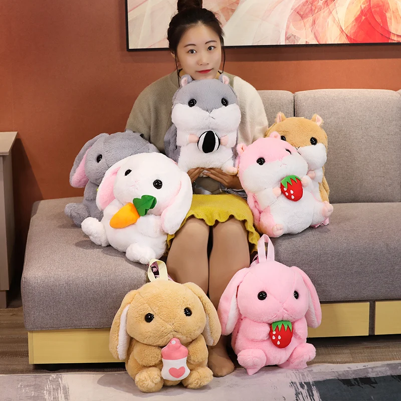 Kawaii Plushie Backpack - Rodent Collection word3