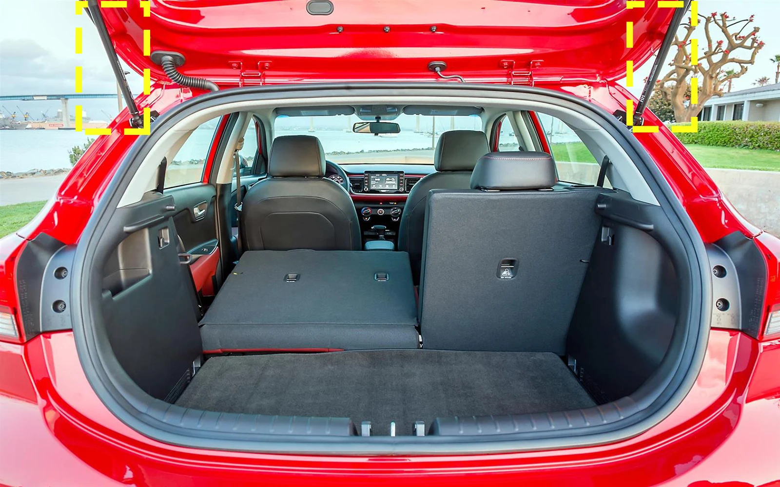 ARANA - 2x Vérins à Gaz Pour Hayon Kia Rio III 2011-2016 1.1L-1.6L - Amortisseurs Levage Hayon Arrière