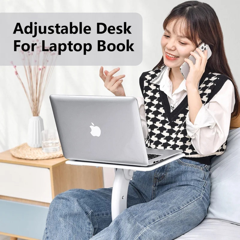 Portable Laptop Stand Folding Bed Table Multi Function Learning Reading Heightening Bracket