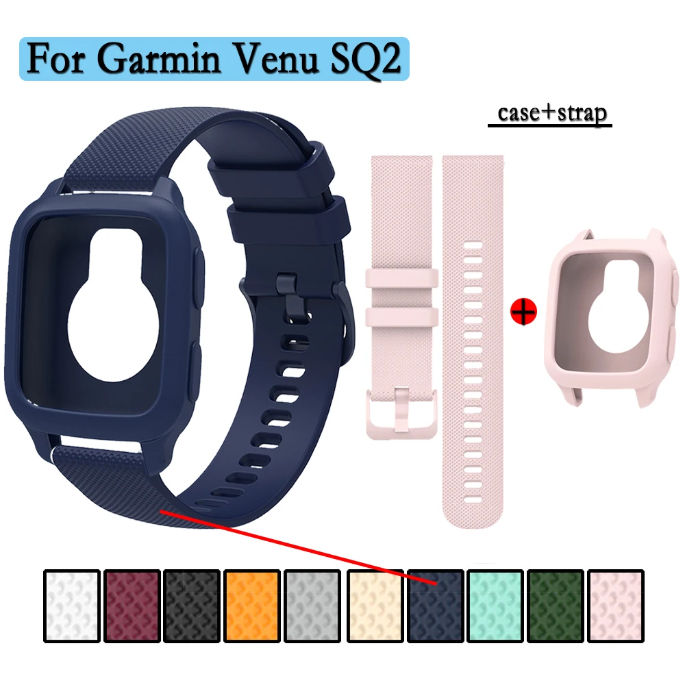Premium Silicone 2-in-1 Watch Protector with Textured Strap