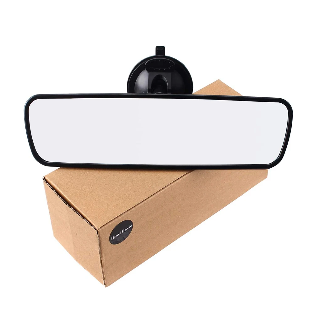 Anti-glare Rear View Mirror Universal Car Truck Interior Suction Cup Blue