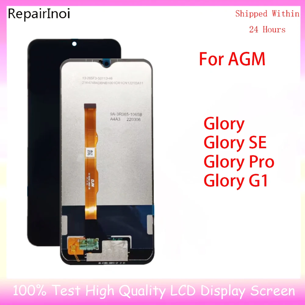 Schermo Lcd Da 6.53 ''Per Agm Glory G1 Glory Se Glory Pro Display Lcd Touch Screen Digitizer Assembly Parte Di Ricambio