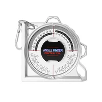 Magnetic Angle Finder Locator Inclinometer Measurement Tool Portable Slope Protractor Inclinometer for Construction Carpenter 1