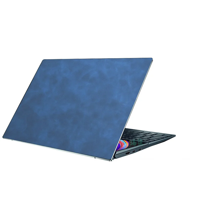 Kh Special Leather Laptop Sticker Skin Protector Guard Cover Per Asus Zenbook Zenbook 14 Duo Ux481 Muslimux481Fa