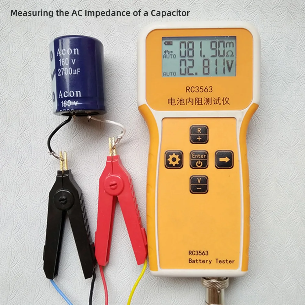 RC3563 4Wire 18650 Battery Voltage Internal Resistance Tester High-precision Trithium Lithium Iron Phosphate Battery Tester True 2