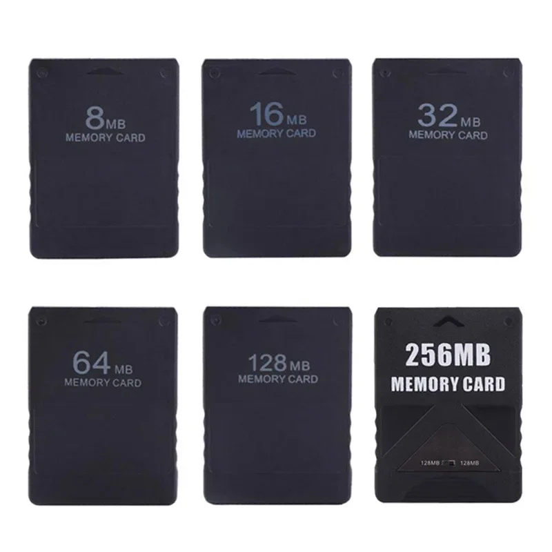 For PS2 Memory Card 8MB 16MB 32MB 64MB 128MB 256MB PS2 Memory Card For Sony PlayStation2 Store the Game Progress