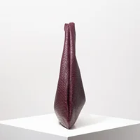 Sac à bandoulière vintage en simili cuir, sac à main pour femme, sac fourre-tout de grande capacité, sac croissant, sac sous les bras à fermeture éclair, sac de banlieue quotidien (motif aléatoire) 4