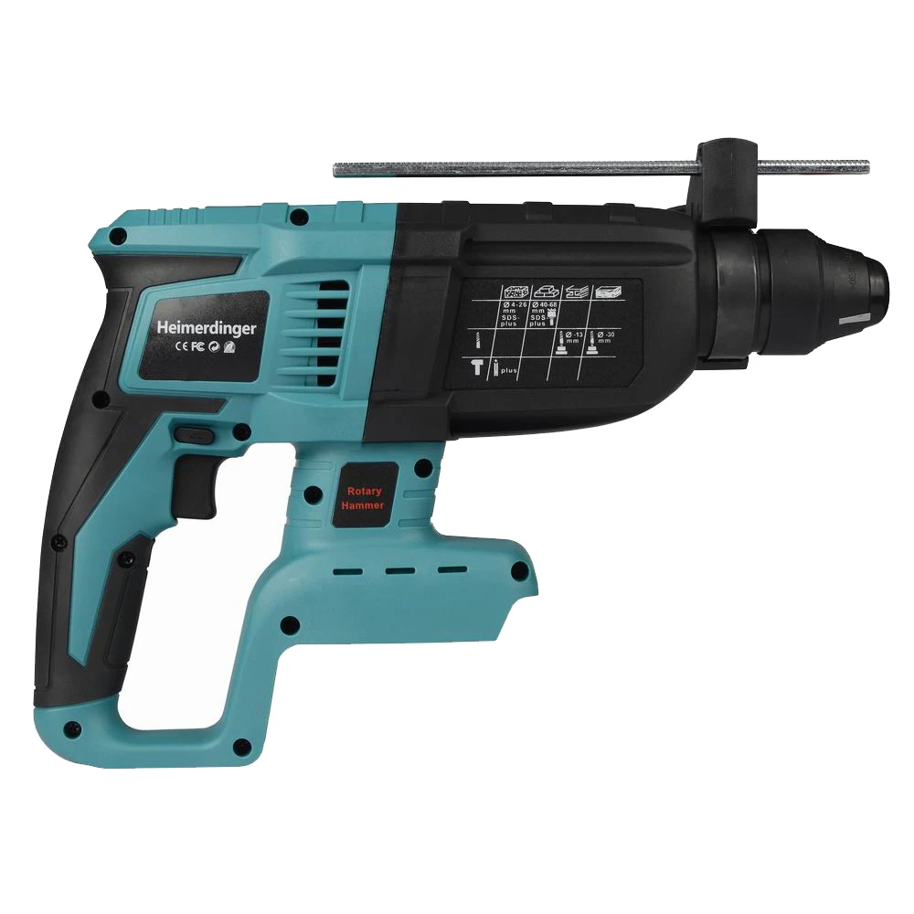 18V rechargeable lithium battery powered brushless cordless rotary hammer drill electric Hammer impact drill 2