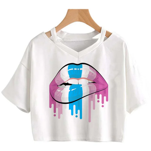 Feminino Cyber Vintage Crop Top, Roupas fofas para meninas, Cyber