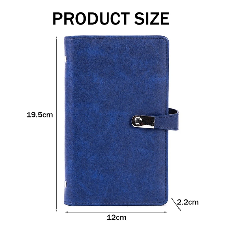 Card Book Holder Organizer, Portable Business Card Holder Book For Men&Women, 120 Capacity Name Booklet-AT70