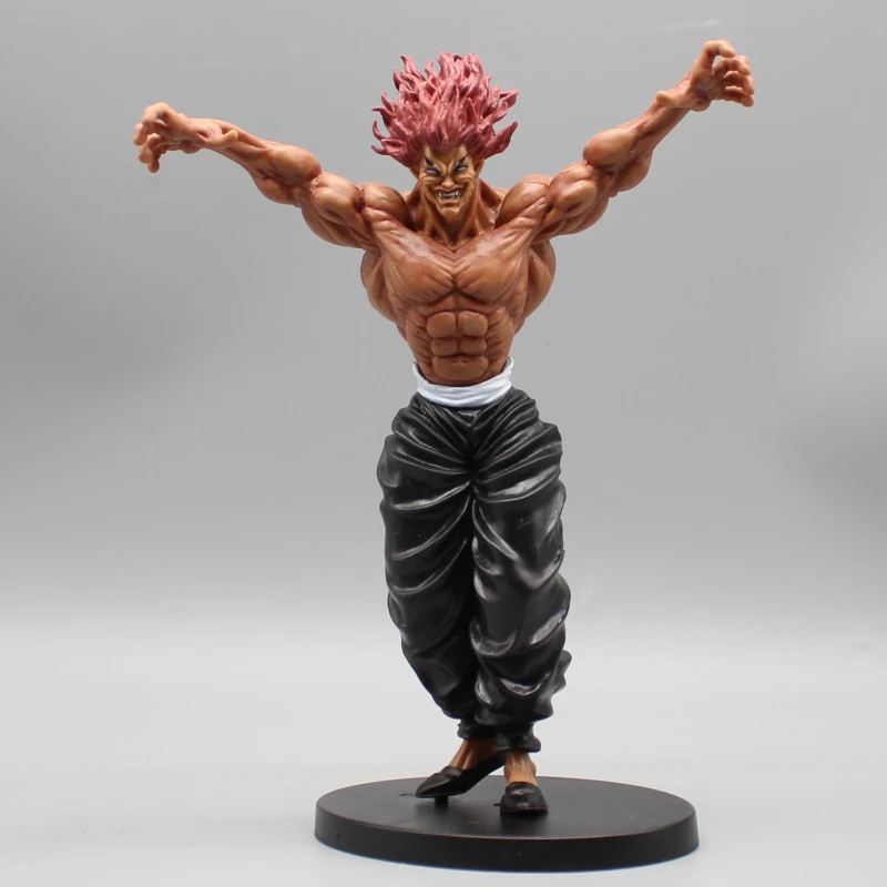 

Yujiro Fanma The Strongest Creature Blade Tooth Foolishly Dope Flower Collectible Figures Shan Xun Statue Model Ornaments Toys