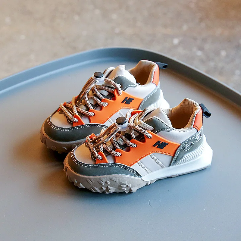 Spring Autumn Kids Sports Shoes Children Casual Shoes Boys Girls Mesh Breathable Outdoor Shoes Children Running Sneakers 21-36 5