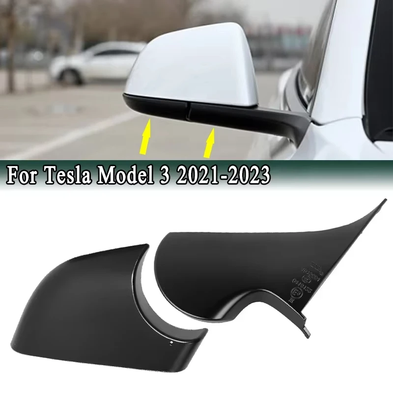 Tesla Model 3 2021-2023 사이드 백미러 하단 홀더베이스 쉘 하단 커버 ..