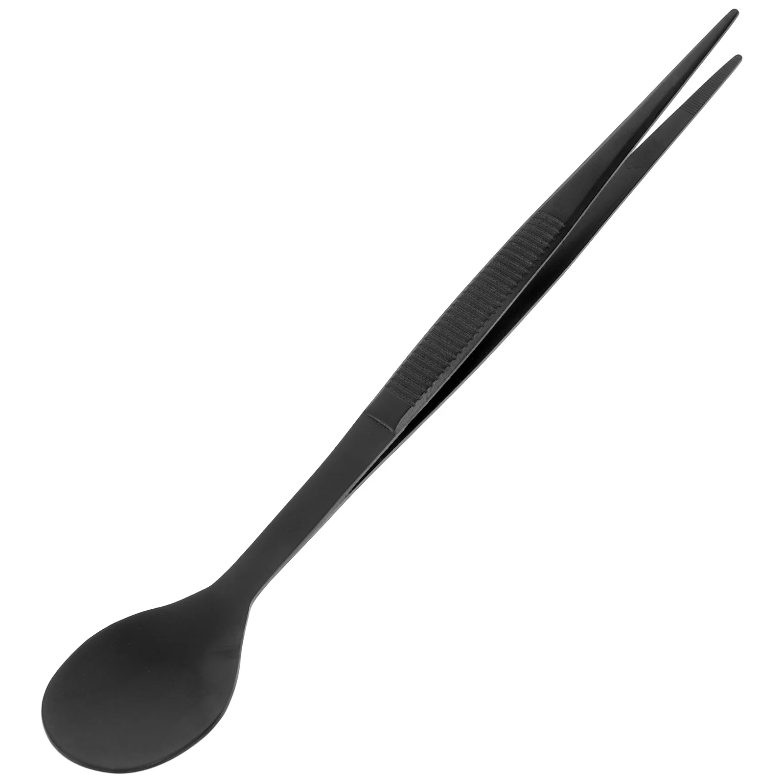 Stainless Steel Flavor Test Spoon Grilling Tongs Chefs and Tweezers Salad Metal Arrangement Culinary Tasting Spoons
