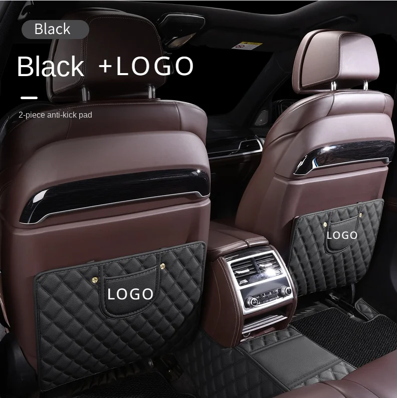 자동차 좌석 등받이 안티 킥 패드 쿠션, 기아 쏘렌토 카렌스 세라토 포르테 스포티지 페가스 K2 K3 K4 K5 KX3 인테리어 자동차 액세서리 
