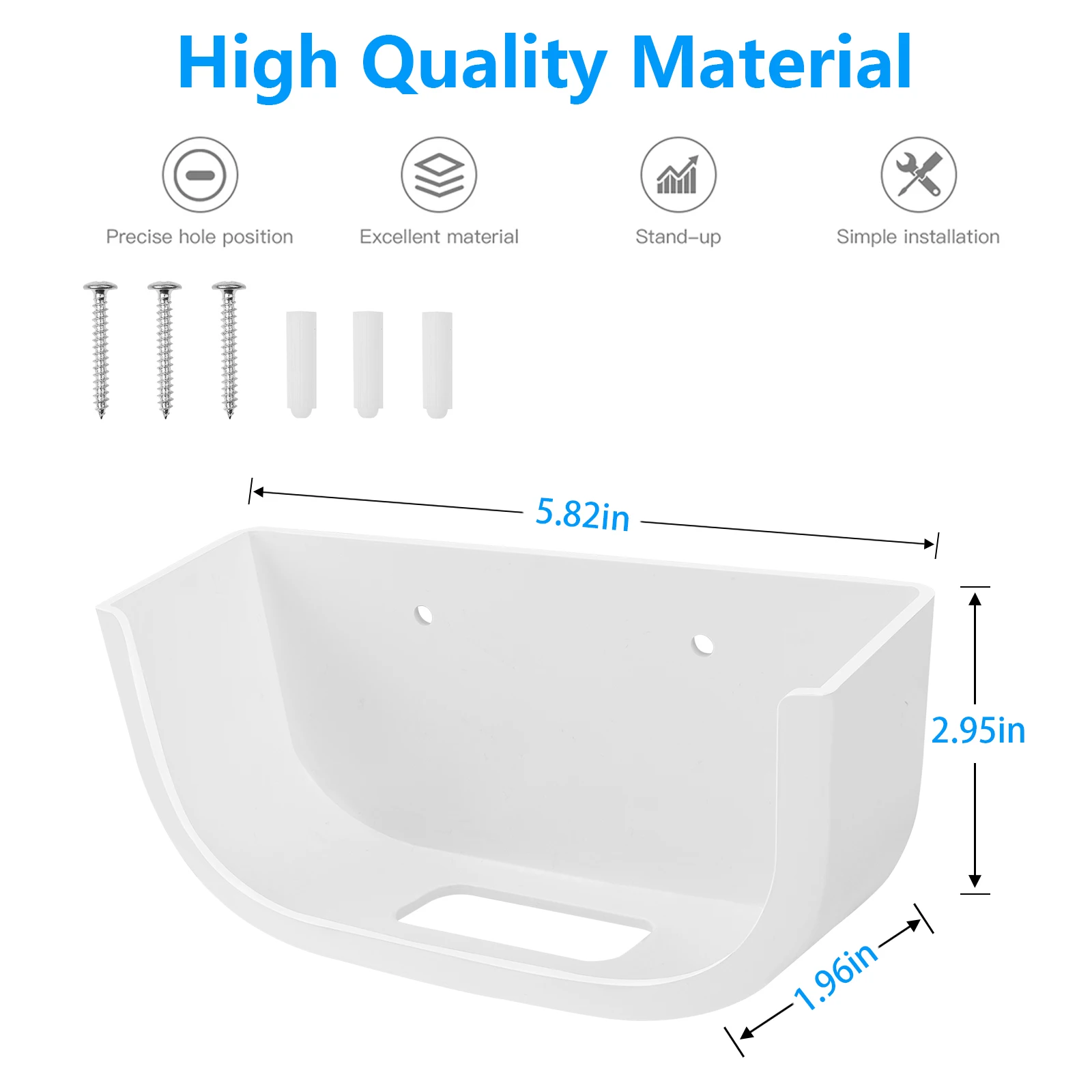 Screwless Wall Mount for Eero Pro 6 WiFi Router Holder Strong Adhesive Mount Easy to Install Monitoring Equipment Accessories wifi router holder