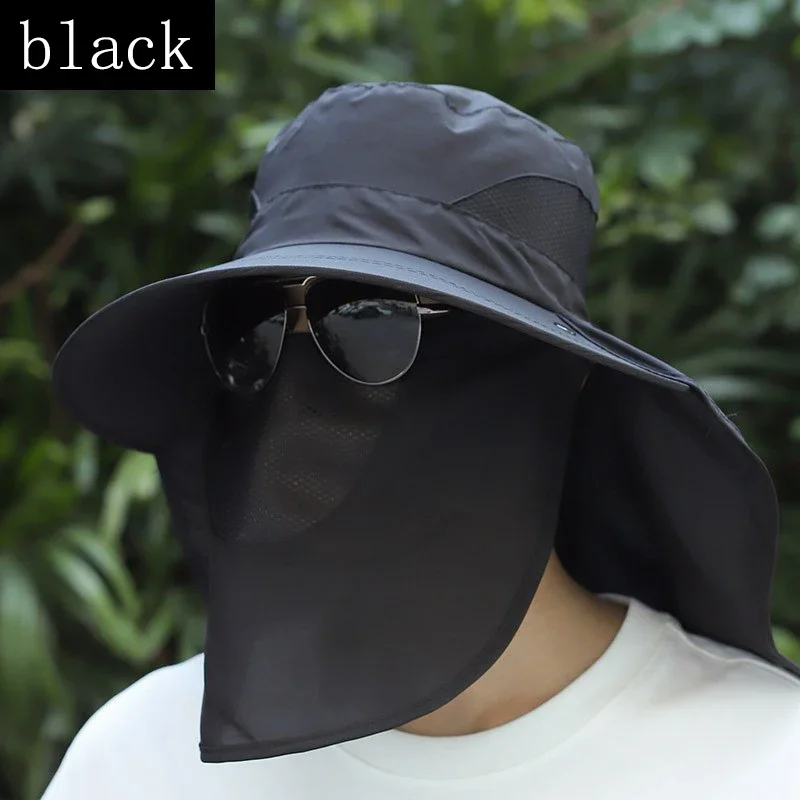 Sun Hat Bucket Hat Women Bucket Hat Women Hat Summer UV Protection Outdoor Hunting Fishing Hiking Camping Visor Removable Fishing Hat For Men Women