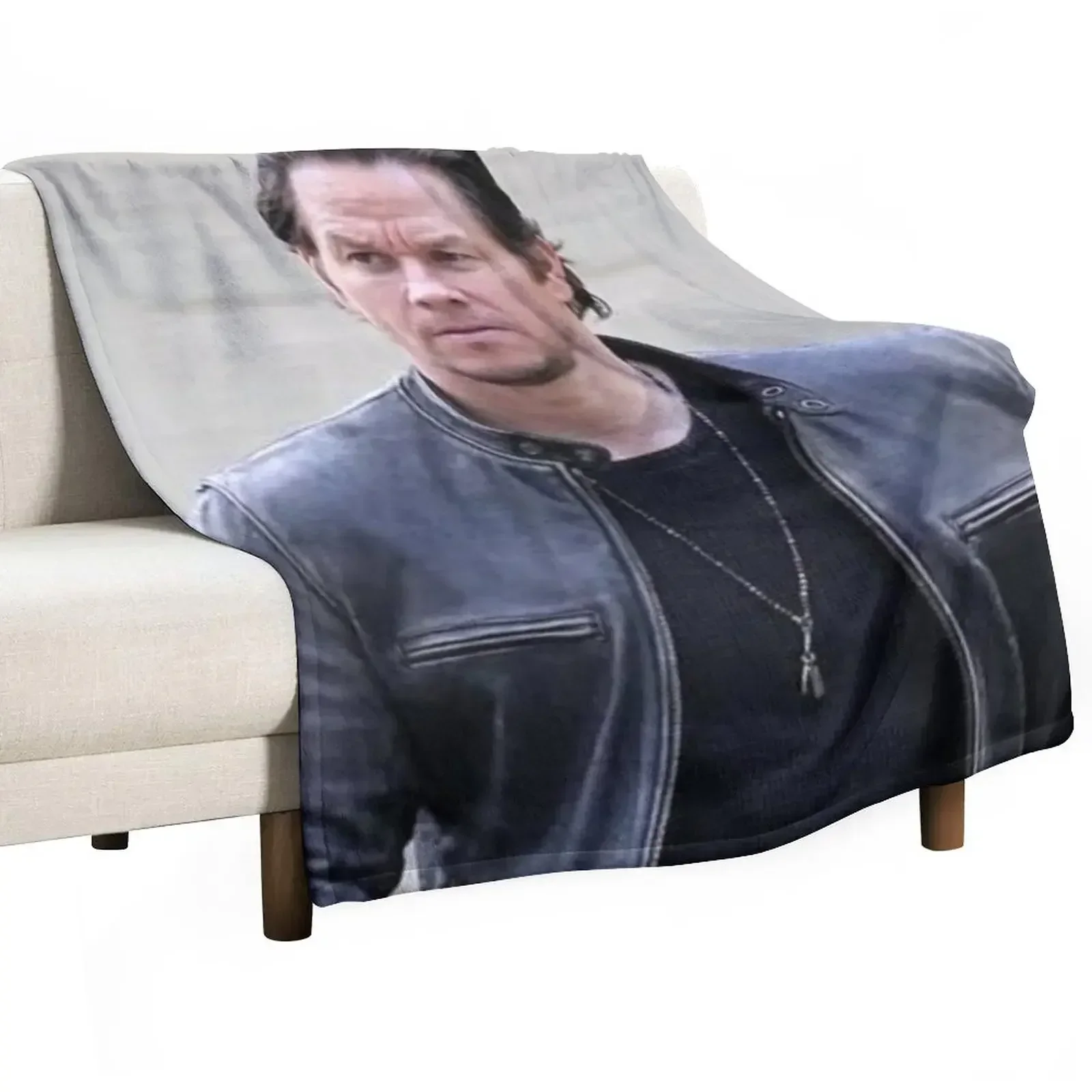mark wahlberg Throw Blanket Cute Plaid Blankets For Baby Blankets For Sofas Blankets
