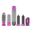 Electric Hair Dryer with Electric Curling Iron 5 in 1 Hair Curler Dryers Curling Rollers Hair Curler with Straightening Brush 2