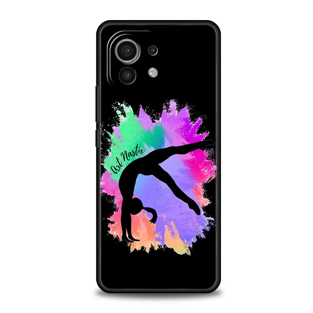Gymnastics Watercolor Soft TPU Phone Case
