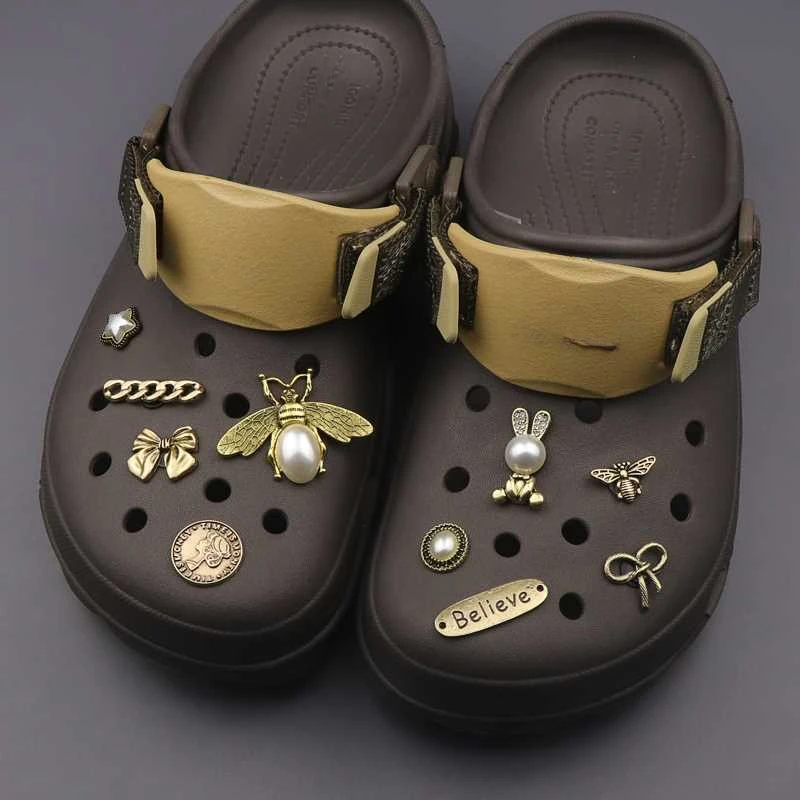 

Элегантные винтажные подвески для обуви, подвески для обуви высокого качества, подвески для обуви, цепочка, милые украшения для девочек и мальчиков, подарок