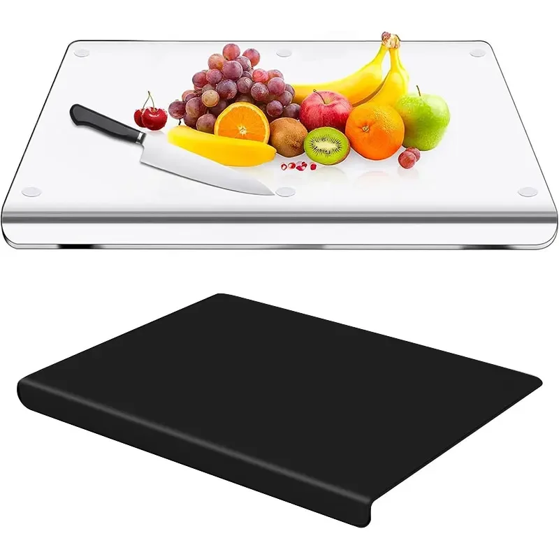 Acouter Board Acrylic Cutting Board with Counter Lip: The Ultimate Board for Kitchen ...