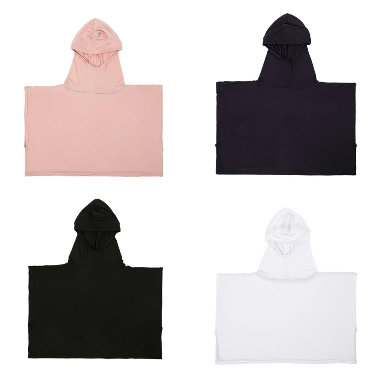 

Comfortable Solid Color Women's Headscarf Soft Elastic Ladies Turban Hat F0T5