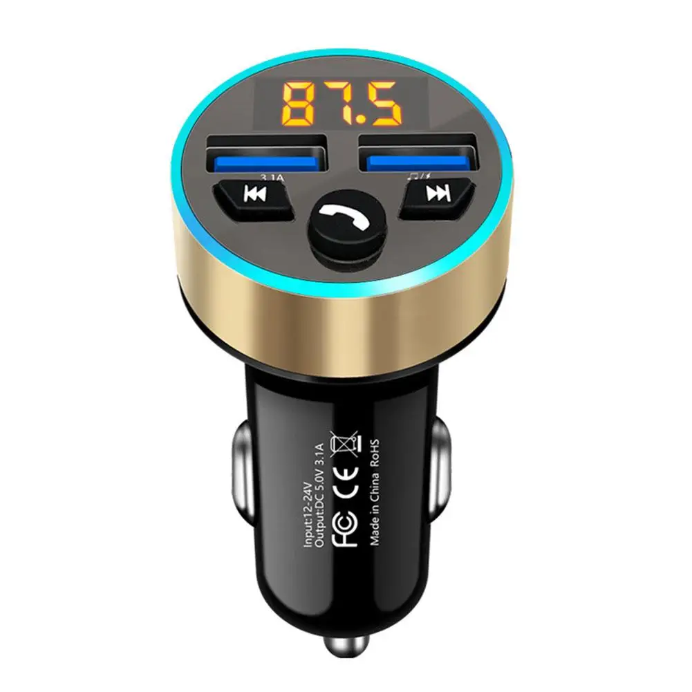 FM Transmitter Bluetooth Aux Radio Mp3 Player 2