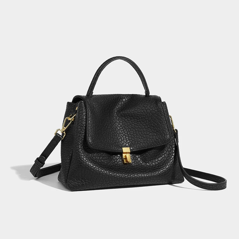 

Soft Leather tote Bags For Women Handbags Luxury Designer New Advanced Texture Commuter Bag Shoulder Hand Bag Free Shipping