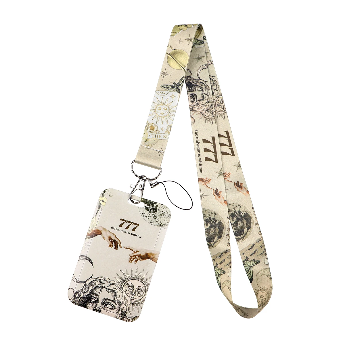 Chic Phone Lanyard Wallet Case with Fashionable Neck Strap and Card Holder