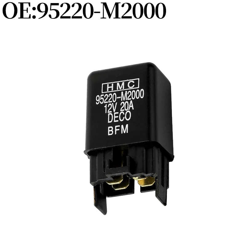 

Автозапчасти 95220-M2000 95220M2000 автомобильное реле (4 контакта, 12 В, 20 А) для Hyundai автомобильные аксессуары абсолютно новые высококачественные