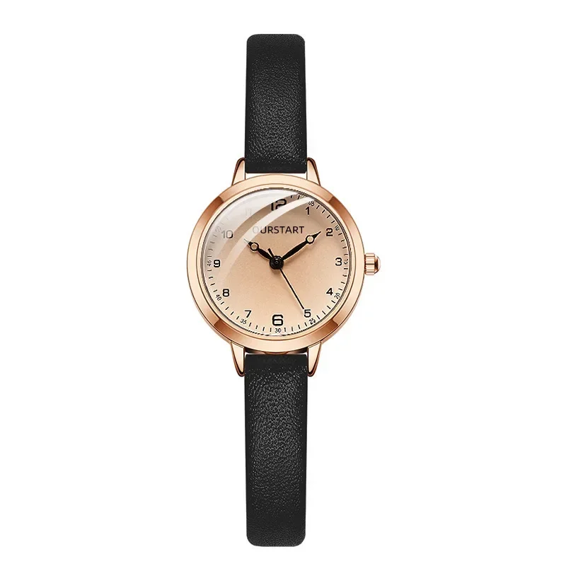 New Ladies Watch Simple Women's Watches Thin Belt Temperament Retro Student Watch Fashion Casual Ladies Quartz Wristwatches 6
