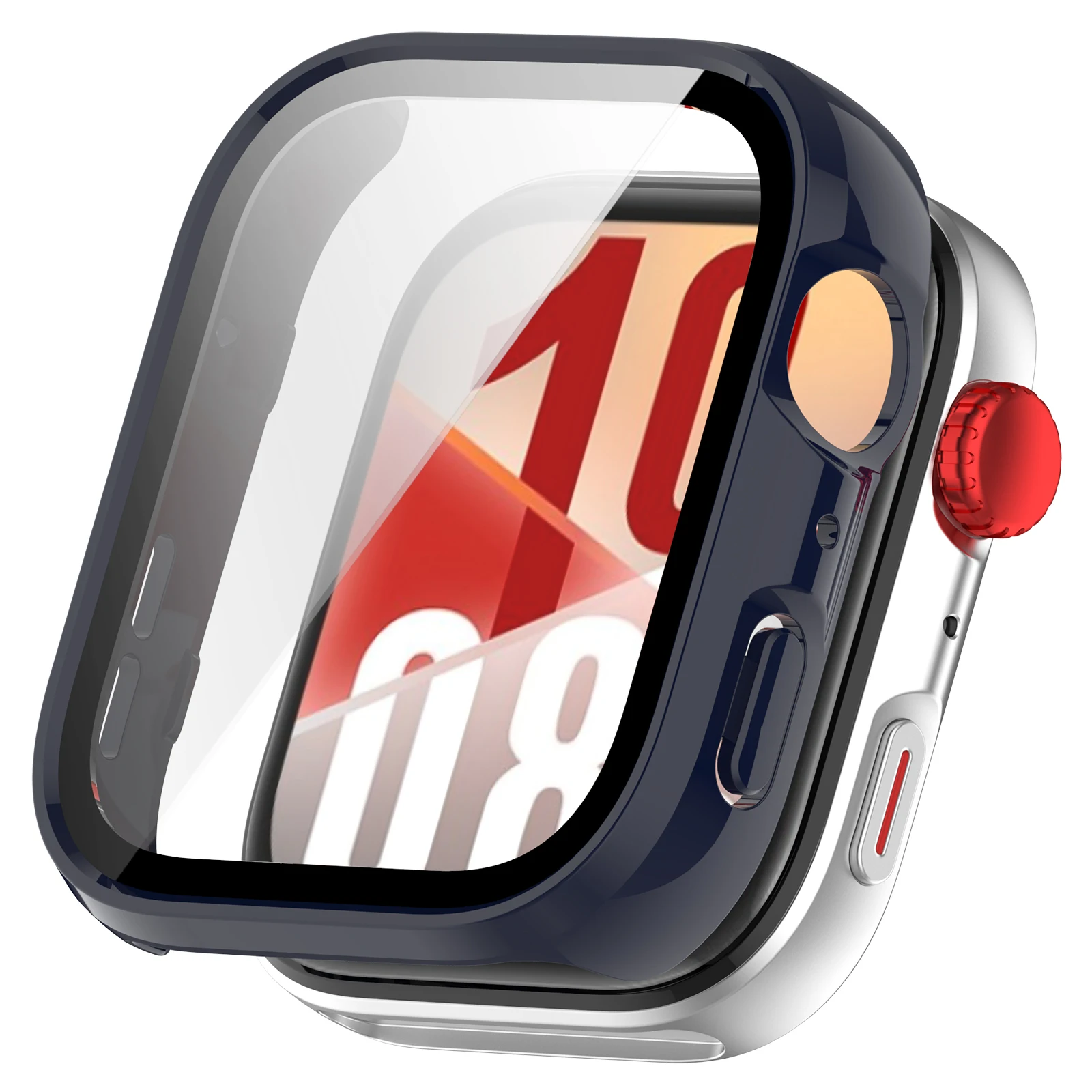Dual-Function Protective Case with Glass Screen Protector