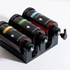 Hotel Shampoo and Shower Gel Separate Bottles Wall Mounted No Punching Hand Sanitizer Boxes Wall Mounted Manual Soap Dispensers 5