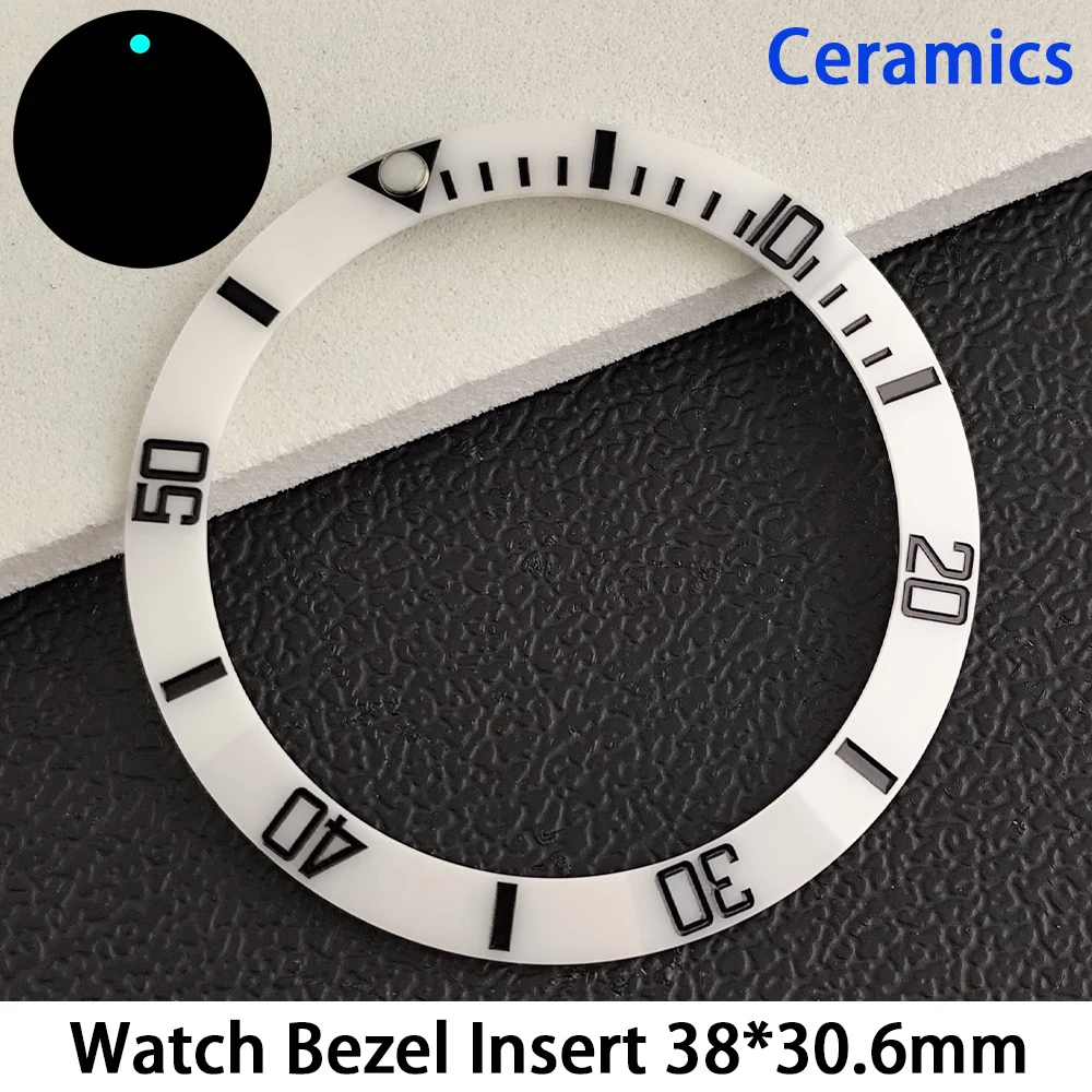 Premium 38mm Sloping Aluminum-Ceramic Bezel Insert
