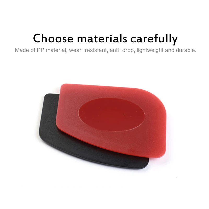 2pc/set Scraper of Cast Iron Pan Durable Cleaning Oil Dirt Scraper Kitchen Bbq Tool Tooth Plate Baking
