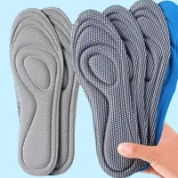 Semelles intérieures de chaussures personnalisables absorbant les chocs avec propriétés nano-antibactériennes désodorisantes absorbant la sueur adaptées à la course 3