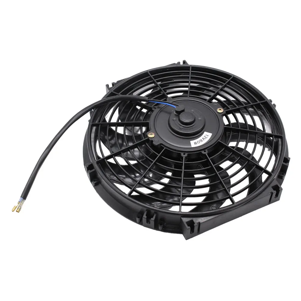 12 Inch Electric Radiator Push Pull Air Circulation Fan 12V Auto  Ventilation Fan with Mount Kit Electric Cooler Automobile Parts