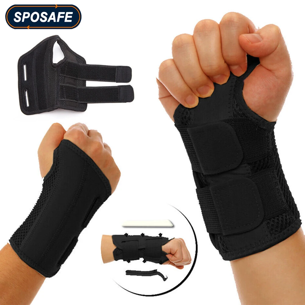 1Pcs Adjustable Compression Wrist Brace Night Wrist Support Carpal