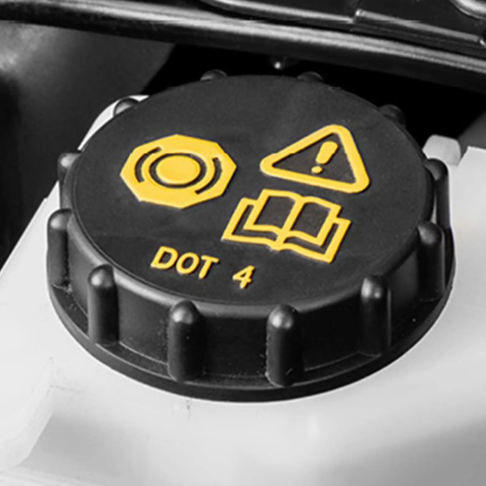 Durable Double-Layer Car Brake Fluid Reservoir Cap