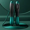Counting Jump Rope ball Steel PVC Skipping Rope Exercise Adjustable Cordless jump rope Fitness gym Training Home Sport Equipment 2