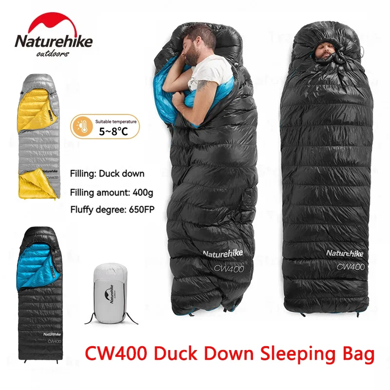 Naturehike CWZ400 軽量ダウンスリーピングバッグ A787 Amazon.co.jp: Naturehike ネイチャーハイク CWZ400 グースダウン 寝袋
