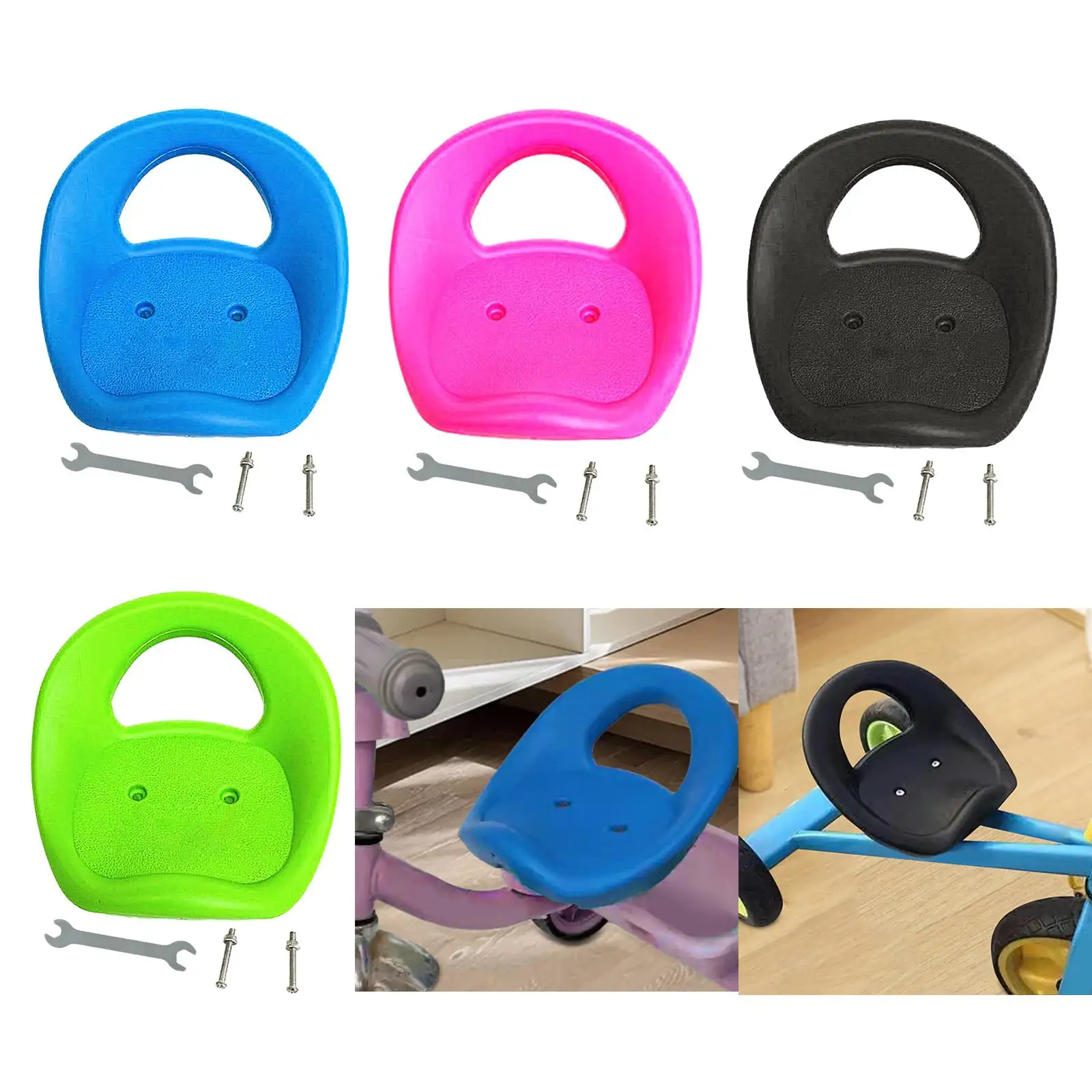 Kids Tricycle Seat Backrest Saddle Kids Tricycle Saddle Go Kart Seat for Toddlers Trike Children Bikes kids tricycle seats