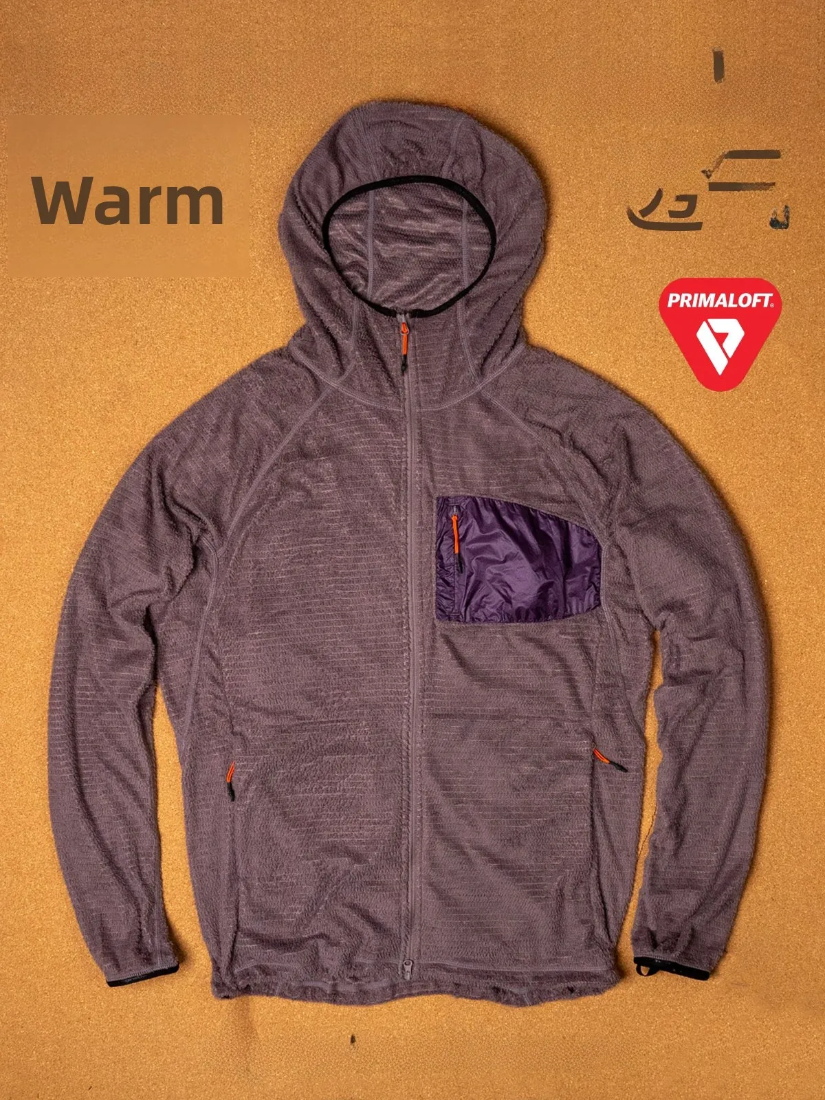 Original Gear Primaloft Evolve Lightweight Fce Hooded Jaet Full