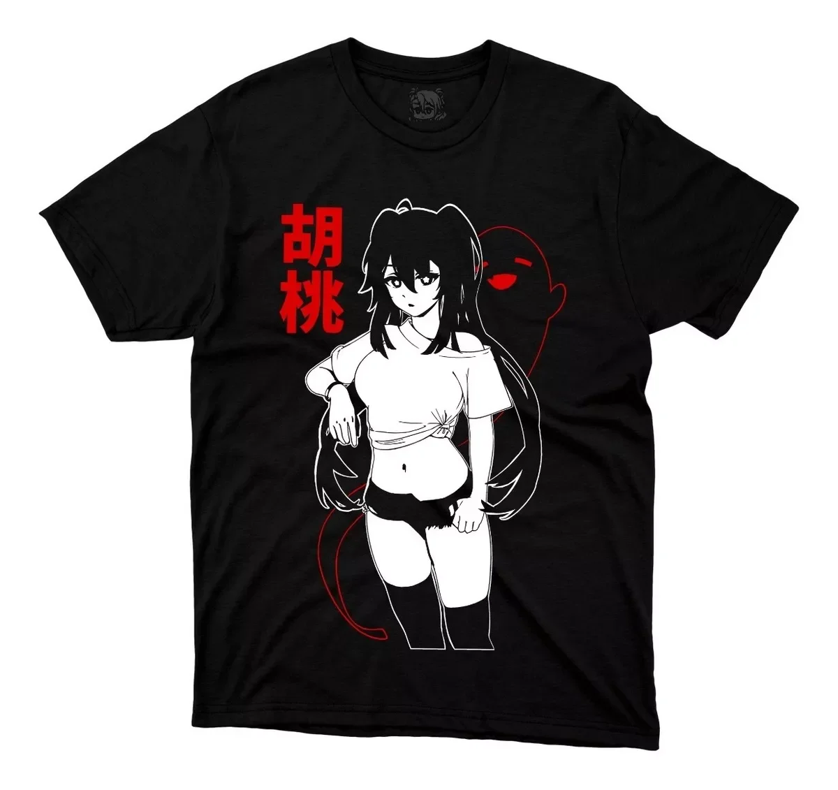 Playera Аниме Манга Genshin Impact Hu Tao V2