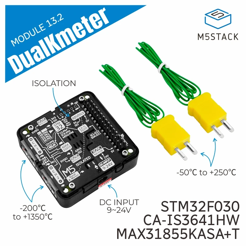 Módulo M5stack Oficial Dual Kemter Max31855 13.2 - Imagem 6