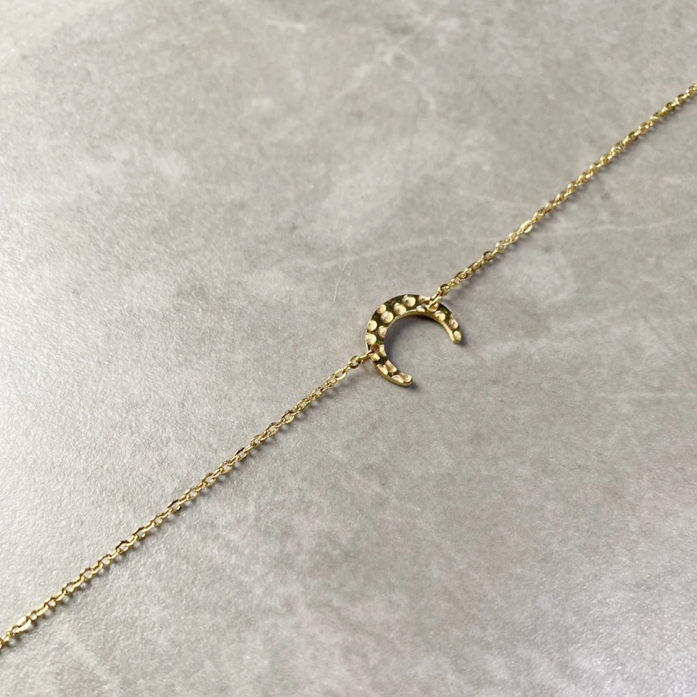 eManco Ladies Simple Stainless Steel Bracelets Moon Charm Bracelet for Women Gold Color Brand Fahsion Jewelry - Image 5