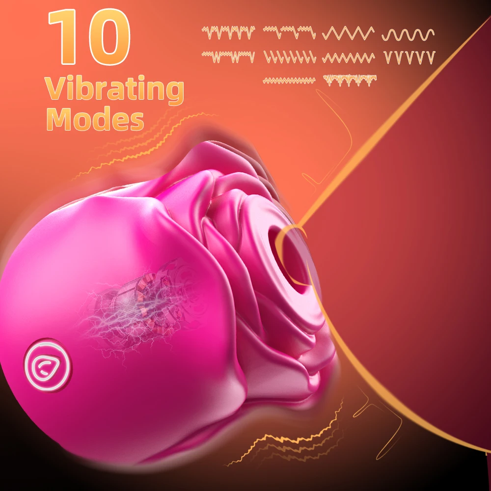 Female Sex Toys Vaginal Vibrators Clit Sucking Vibrator Clitoris Vibrator Vibrator Sex Toy Rose Sucking Vibrator Rose Shape Vagina Sucking Vibrator Nipple Massager Clitoral Vacuum Stimulator Vibrating Female Masturbator Sex Toys for Adults