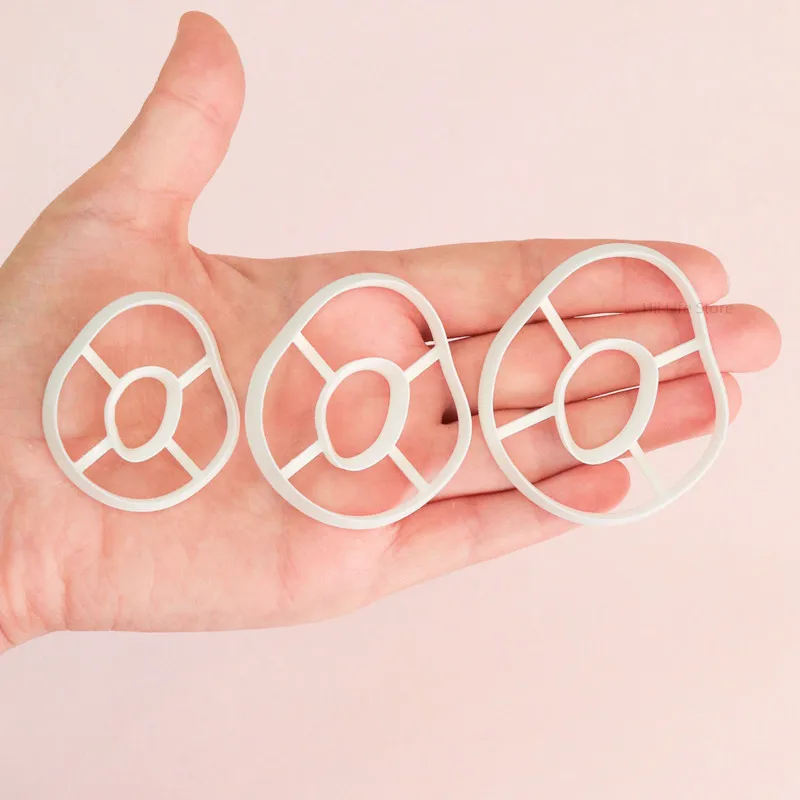 Soft Pottery Earring Cutter Moroccan Rhombus Ring Polymer Clay Cutting DiY Ins French Earring Jewelry Pendant Making Tool silicone mold,pottery tools,clay tools,clay accessory,clay cutters